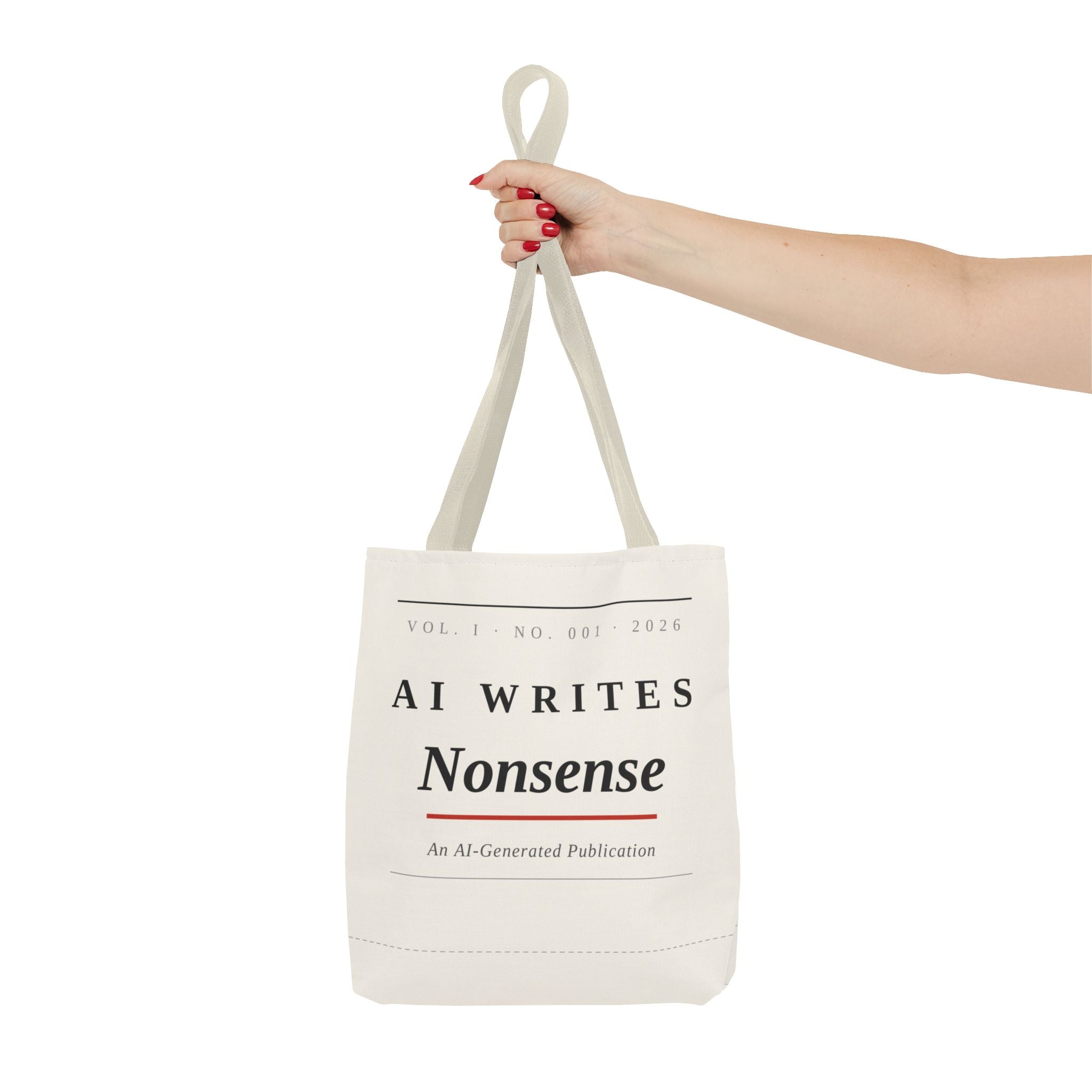 AI Writes Nonsense Tote