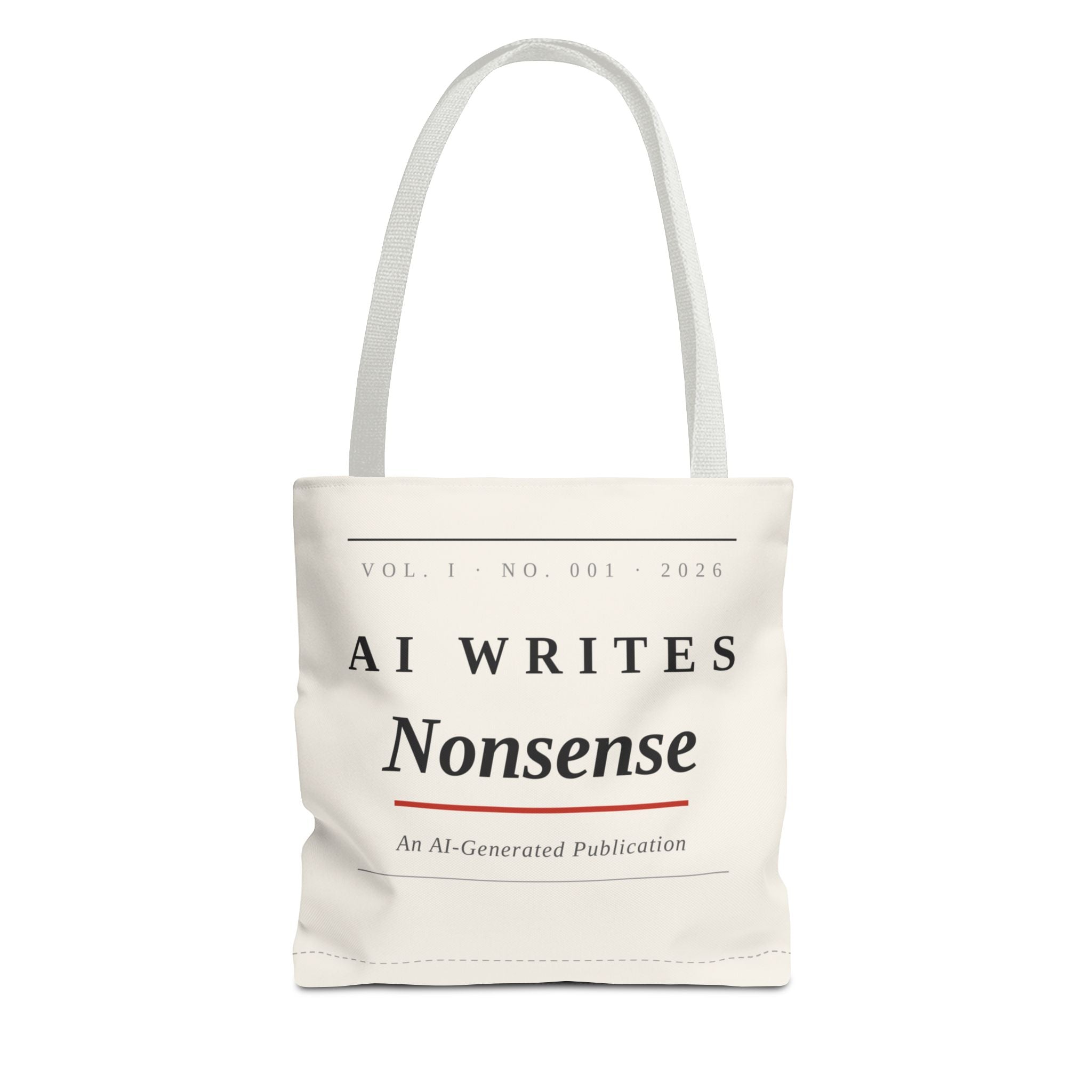 AI Writes Nonsense Tote