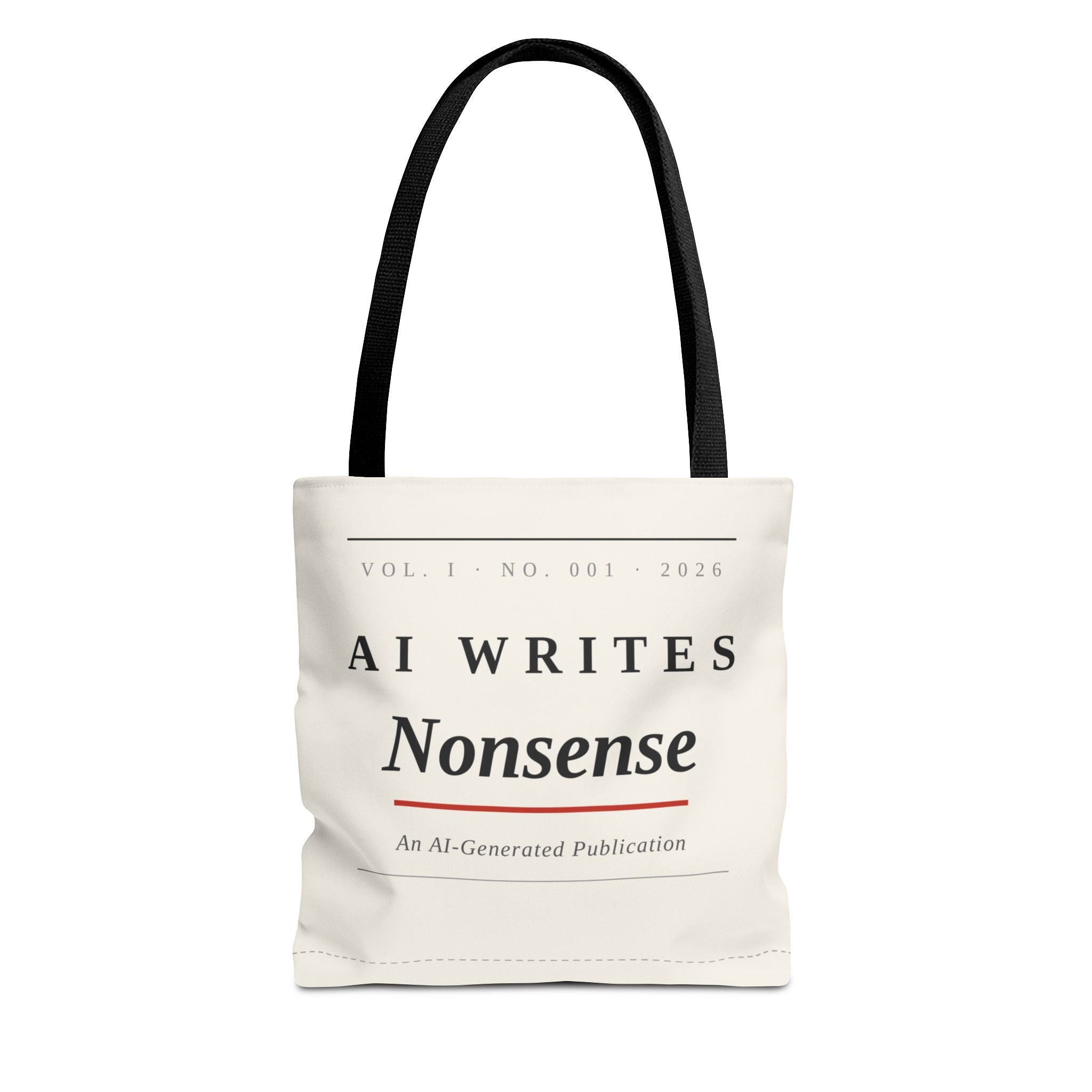 AI Writes Nonsense Tote