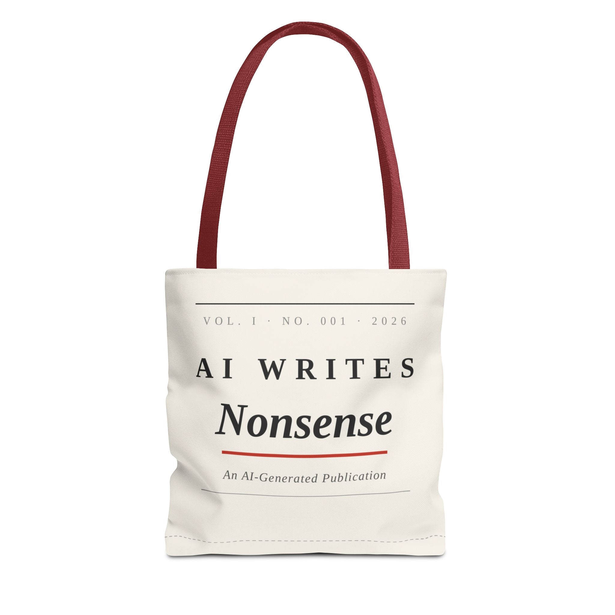 AI Writes Nonsense Tote