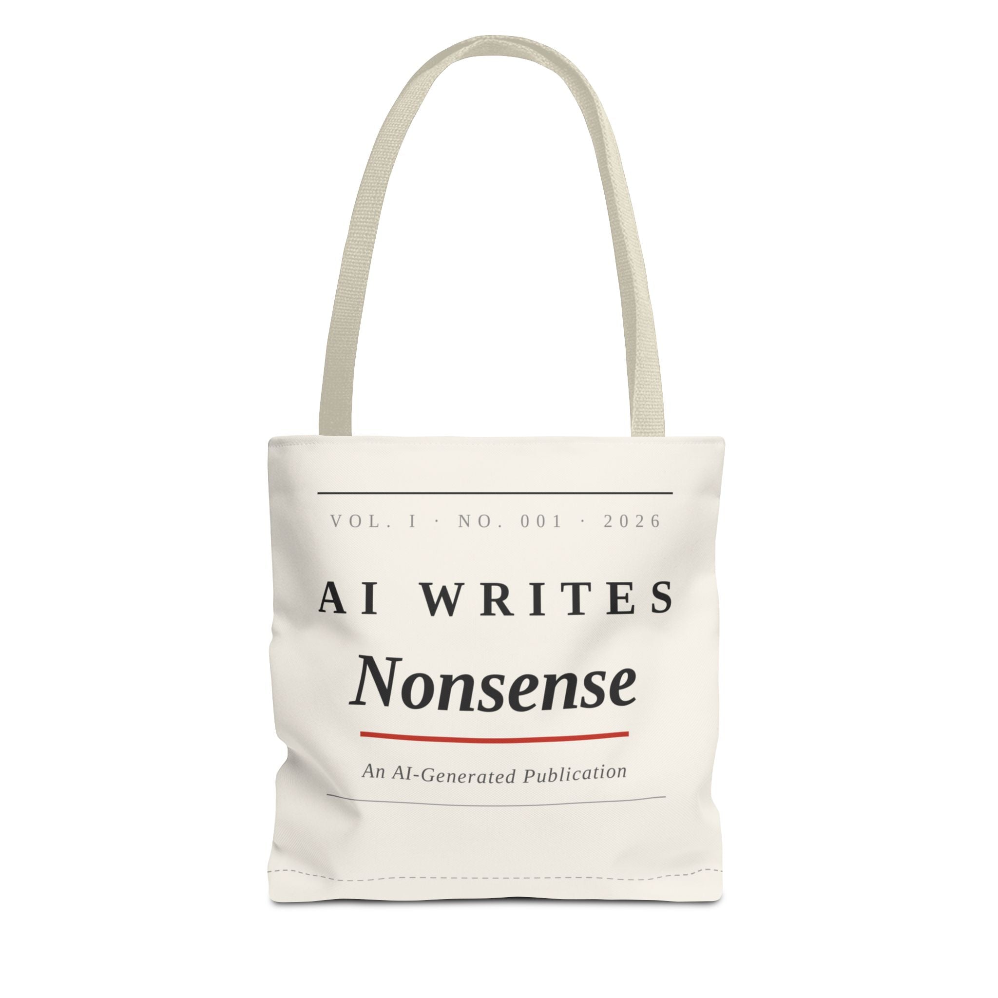 AI Writes Nonsense Tote